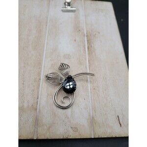 Vintage Western Germany Statement Silver tone Brooch